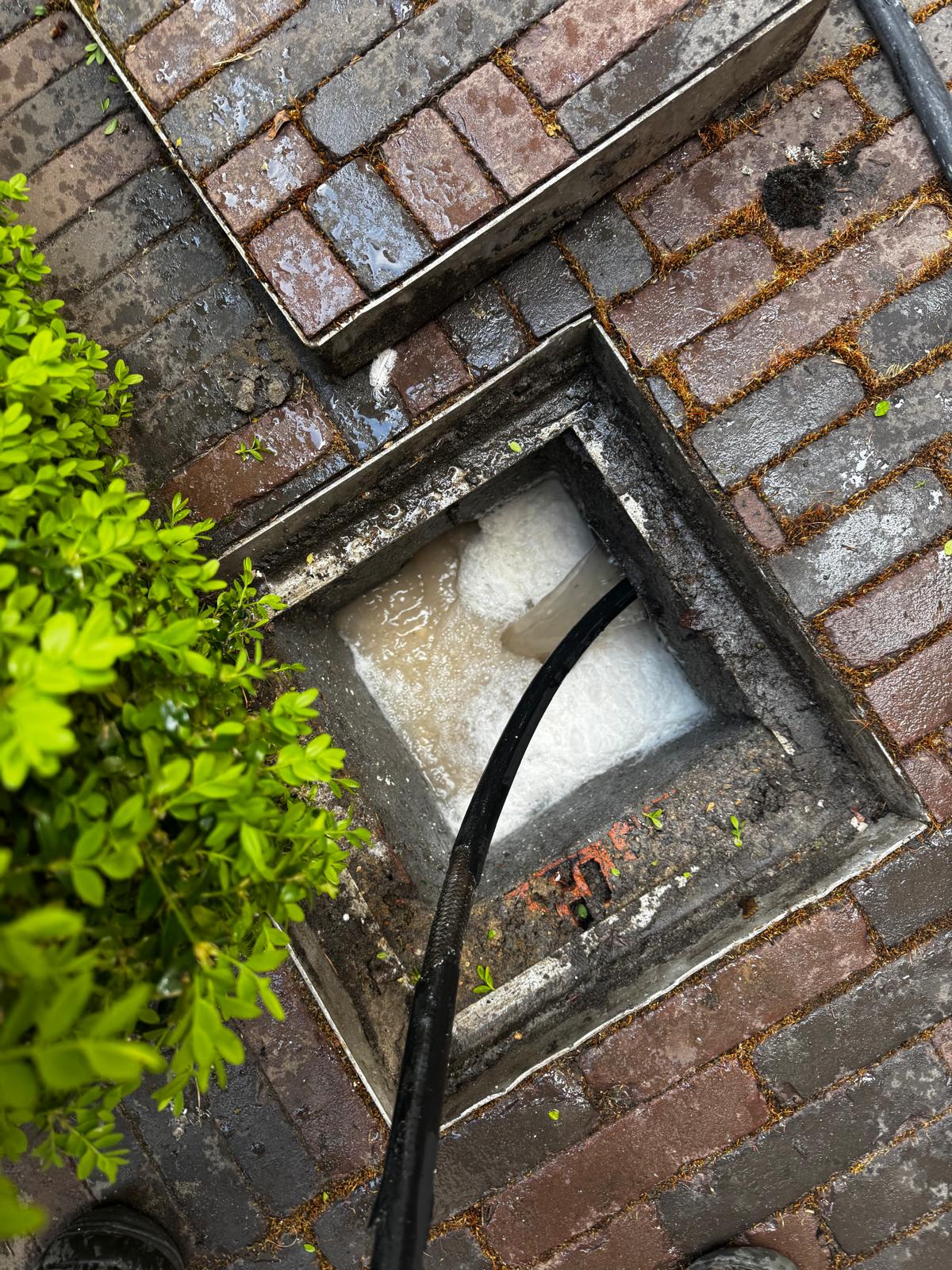 Afvoerleiding reinigen